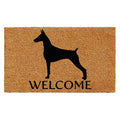 Calloway Mills 102972436 Doberman Doormat, 24 x 36, Natural/Black