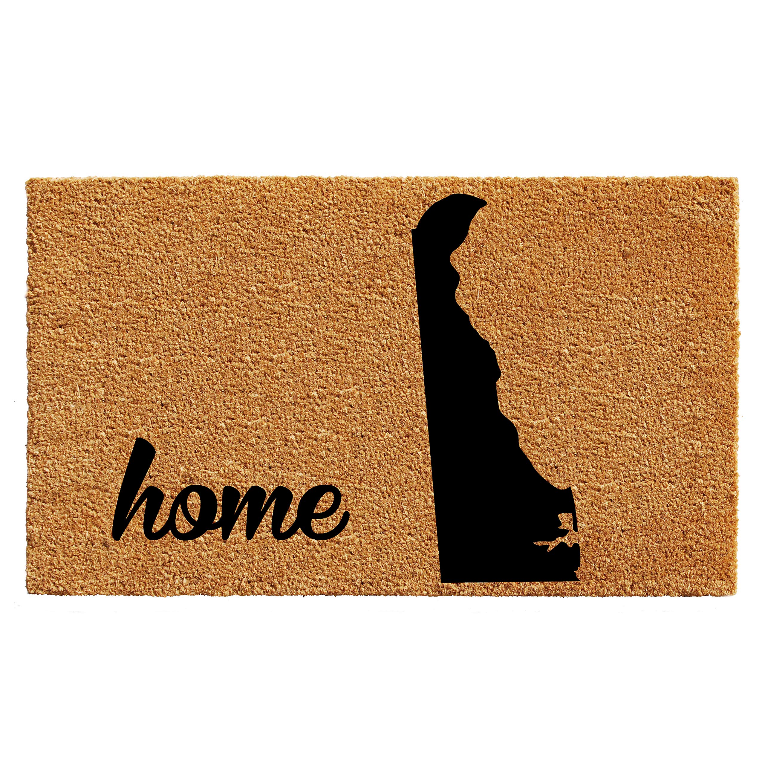 Calloway Mills 105191830 Delaware Doormat, 18 x 30, Natural/Black