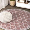 JONATHAN Y SMB109C-3R Trebol Moroccan Trellis Textured Weave Indoor/Outdoor Area Rug, Modern, Bohemian, Contemporary for Bedroom