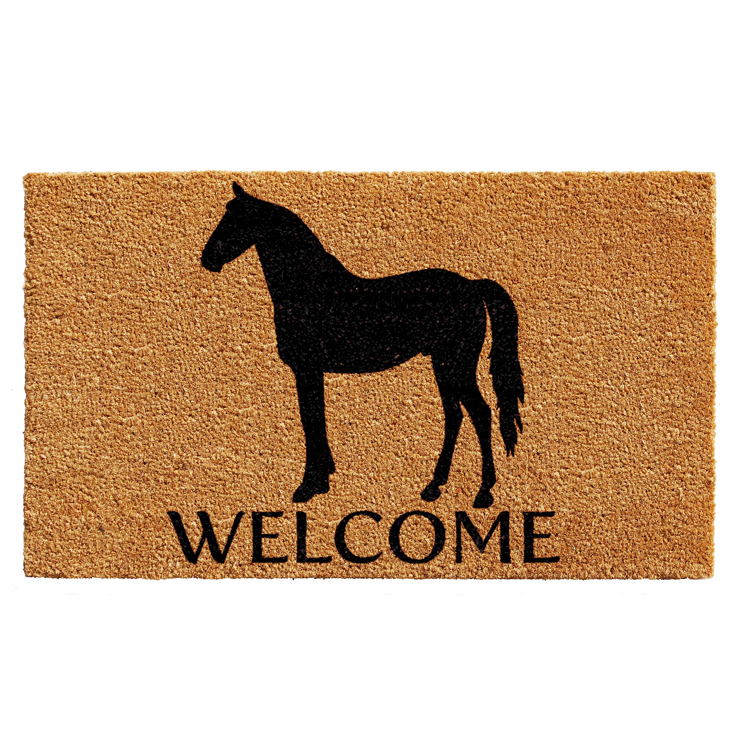 Calloway Mills 103262436 Horse Welcome Doormat 24 x 36
