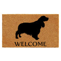 Calloway Mills AZ105721729 English Springer Spaniel Doormat, 17 x 29, Natural/Black
