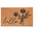 Calloway Mills 108762448 Wildflower Bouquet Doormat, 24 x 48