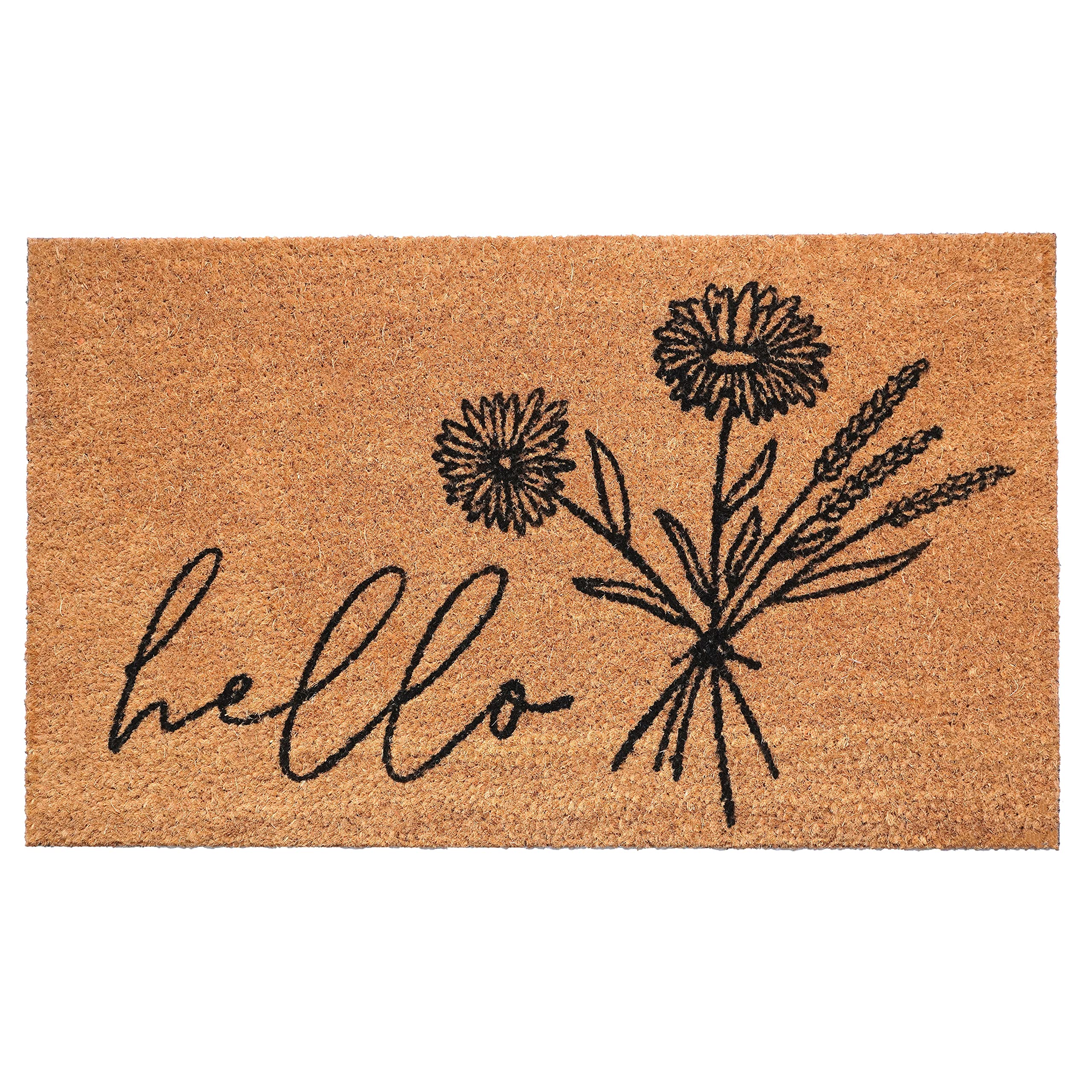 Calloway Mills 108763048 Wildflower Bouquet Doormat, 30 x 48