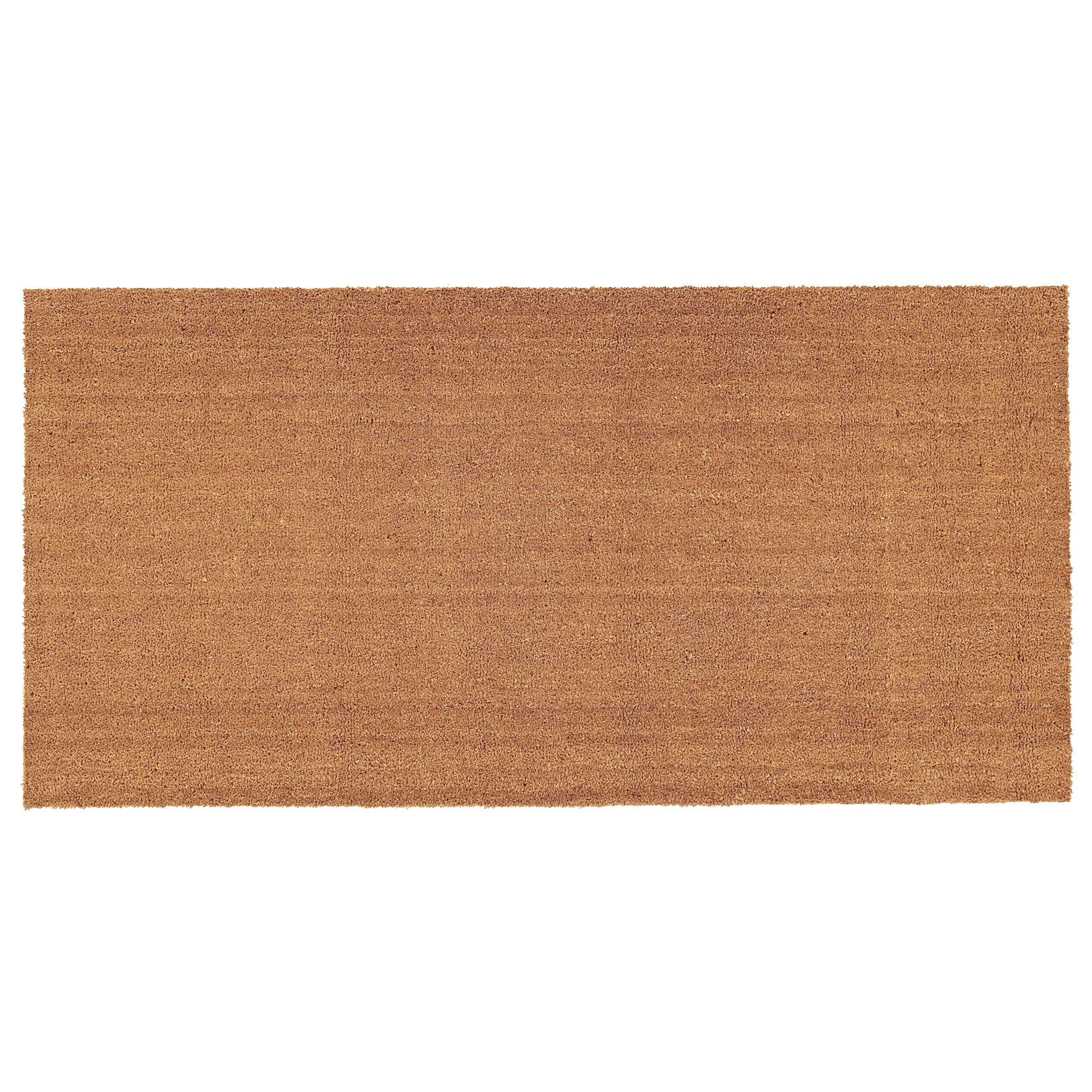Calloway Mills 153553048 Natural Coir with Vinyl Backing Doormat, 30 x 48, Natural