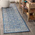 JONATHAN Y SMB103A-210 Palazzo Vine and Border Textured Weave Indoor Outdoor Area Rug Coastal Bohemian Rustic Glam Easy Cleaning