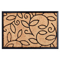 Calloway Mills AZ100132436 Vine Leaves Doormat, 24 x 36, Natural/Black