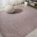 JONATHAN Y TSN100F-6SQ Ethan Modern Flatweave Solid Indoor/Outdoor Area-Rug, Casual, Contemporary, Coastal Easy-Cleaning,Bedroom