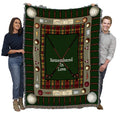 Pure Country Weavers Memorial Golf Blanket - Remembered in Love Blanket - Sympathy Bereavement Gift Tapestry Throw Woven from Co