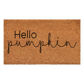 Calloway Mills Hello Pumpkin Doormat (Tan/Black, 17 x 29)