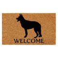 Calloway Mills AZ102982436 German Shepherd Breed Doormat, 24 x 36, Natural/Black