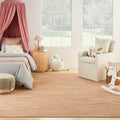 Nourison Essentials Indoor/Outdoor Rust 7 x 10 Area Rug, Easy Cleaning, Non Shedding, Bed Room, Living Room, Dining Room, Back