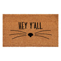 Calloway Mills 108693048 Hey Yall Whiskers Doormat, 30 x 48