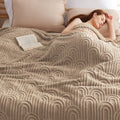 Bedsure Brown King Blanket for Bed - Super Soft Cozy Blankets for Women, Cute Large Blanket for Girls, 108x90 Inches
