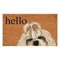 Calloway Mills Gold Shih Tzu Doormat (17 x 29)