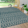 JONATHAN Y SMB108C-9 Ourika Moroccan Geometric Textured Weave Indoor Outdoor Area Rug, Bohemian, Rustic, Scandinavian Easy Clean