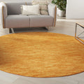 Nourison Essentials Indoor/Outdoor Sunburst 8 x Round Area Rug, Easy Cleaning, Non Shedding, Bed Room, Living Room, Dining Room