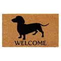 Calloway Mills AZ103031729 Dachshund Breed Doormat, 17 x 29, Natural/Black