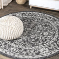 JONATHAN Y SMB103C-5R Palazzo Vine and Border Textured Weave Indoor Outdoor Area-Rug Coastal Bohemian Rustic Glam Easy-Cleaning 