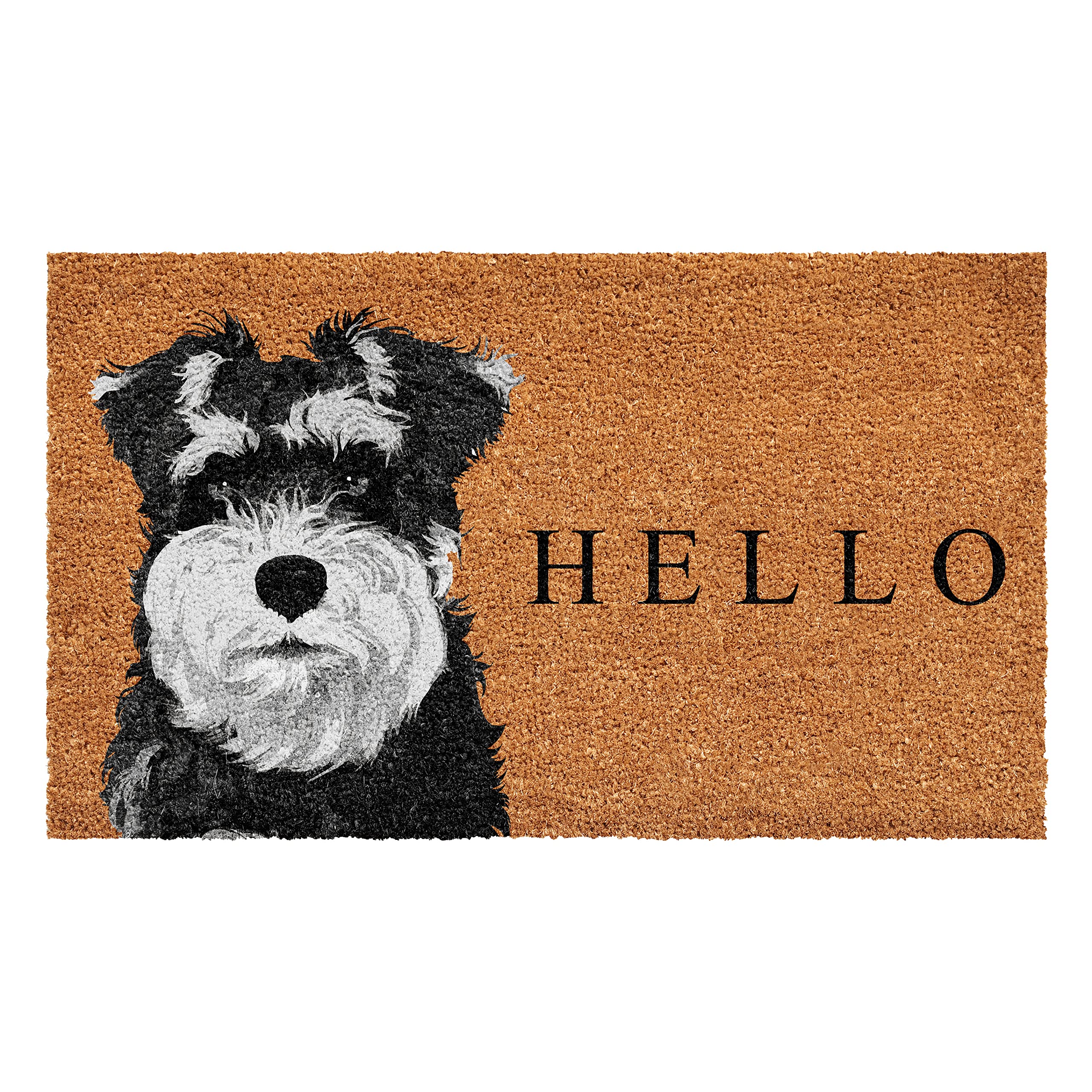 Calloway Mills Black Schnauzer Doormat (24 x 36)