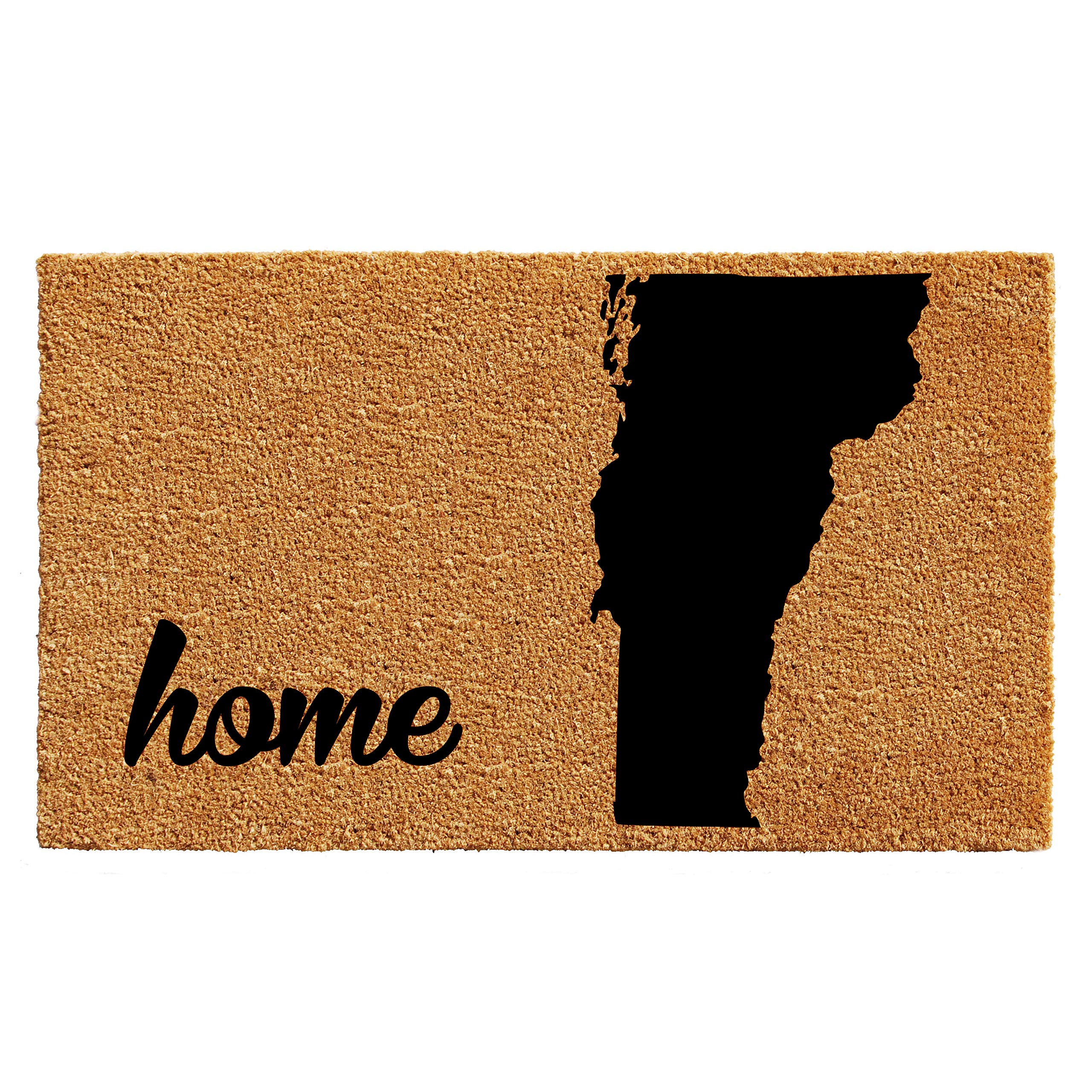 Calloway Mills 105441830 Vermont Doormat, 18 x 30, Natural/Black