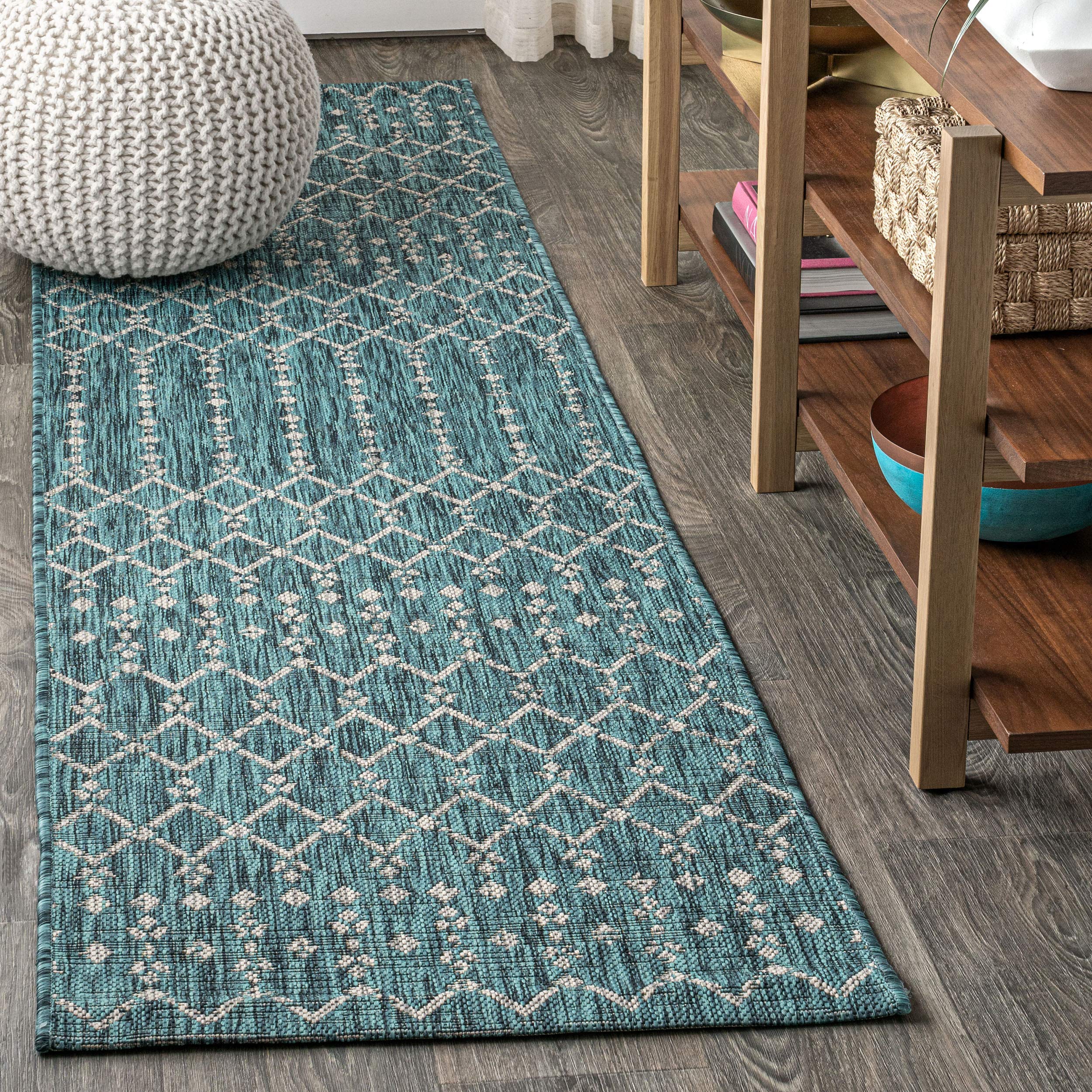 JONATHAN Y SMB108C-210 Ourika Moroccan Geometric Textured Weave Indoor Outdoor Area-Rug, Bohemian, Rustic, Scandinavian Easy-Cle
