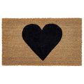 Calloway Mills Madison Heart Doormat (Black, 24 x 36)