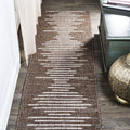 JONATHAN Y SMB124B-210 Zolak Berber Stripe Geometric Indoor Outdoor Area Rug Bohemian Contemporary Easy Cleaning Bedroom Kitchen