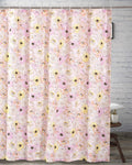 Greenland Home Fashions Fabric Sensations Shower Curtain, Stylish Bathroom Decor, Machine Washable, 72 inches x 72 inches, Misty