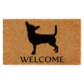 Calloway Mills 103002436 Chihuahua Doormat, 24 x 36, Natural/Black