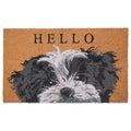 Calloway Mills Black and White Shih Tzu Doormat (17 x 29)