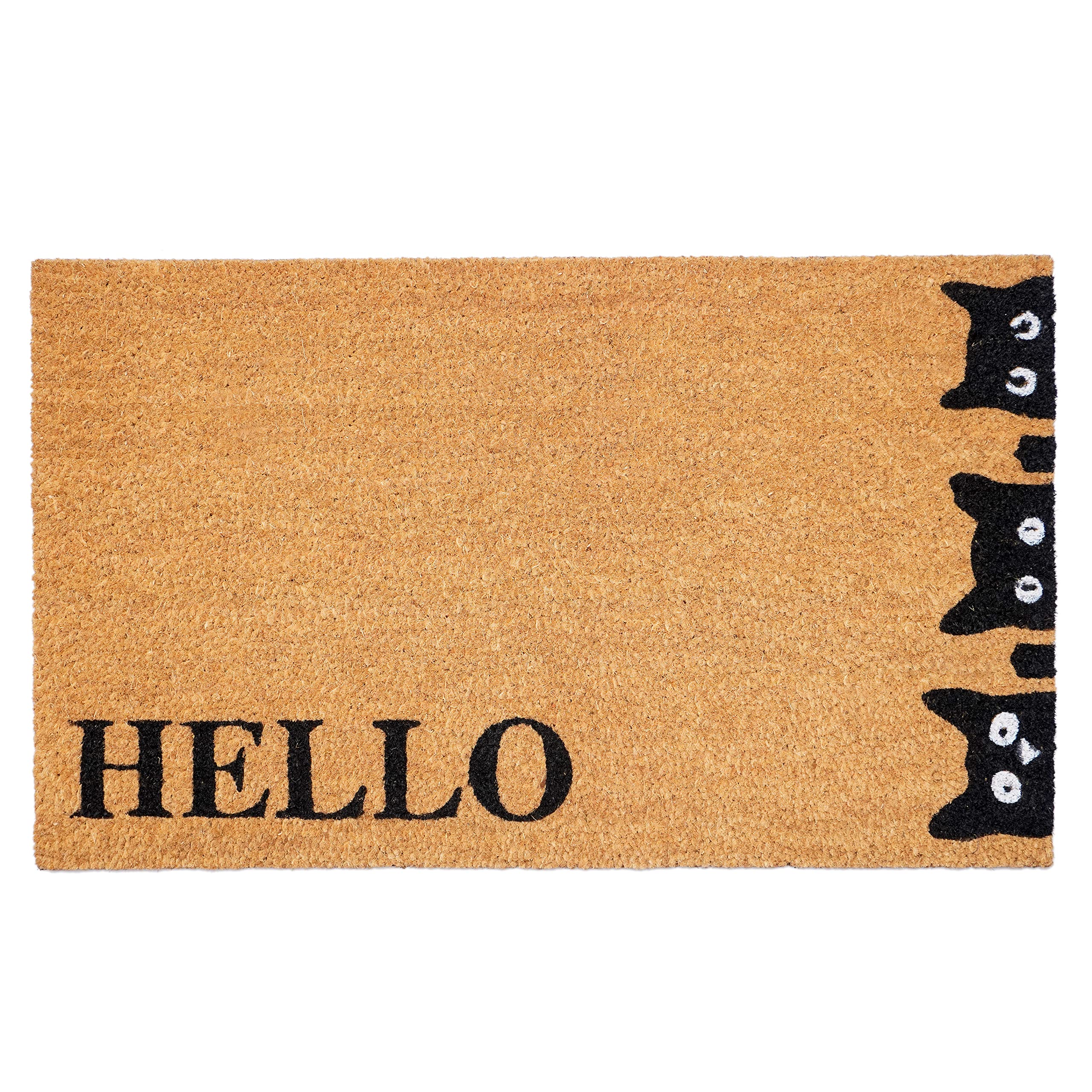 Calloway Mills 107501729 Peeking Kitties Doormat 17 x 29