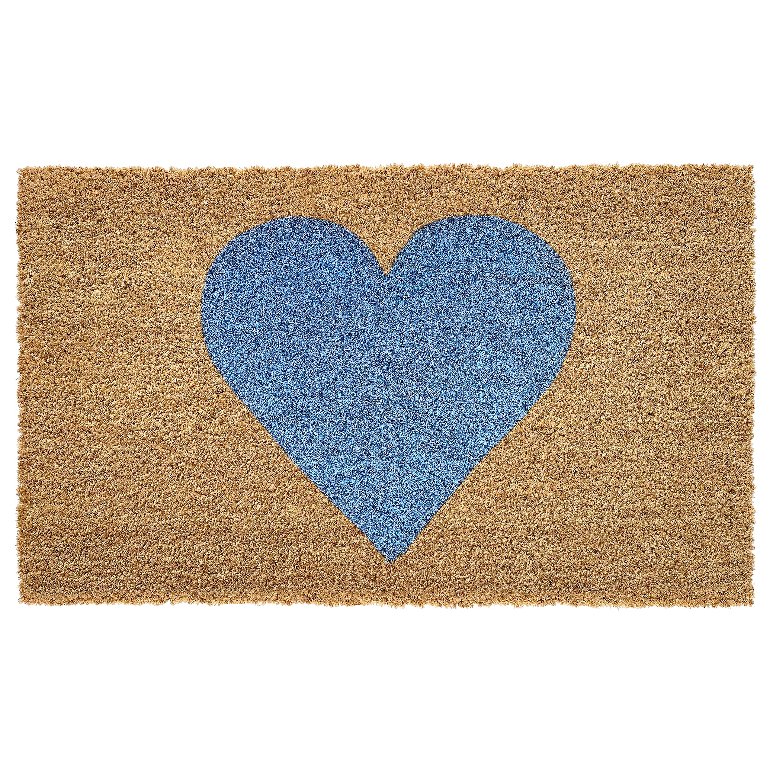 Calloway Mills Madison Heart Doormat (Blue, 24 x 36)