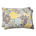 Pillow Perfect Bright Floral Indoor/Outdoor Accent Throw Pillow, Plush Fill, Weather, and Fade Resistant, Large Lumbar - 16.5 x 