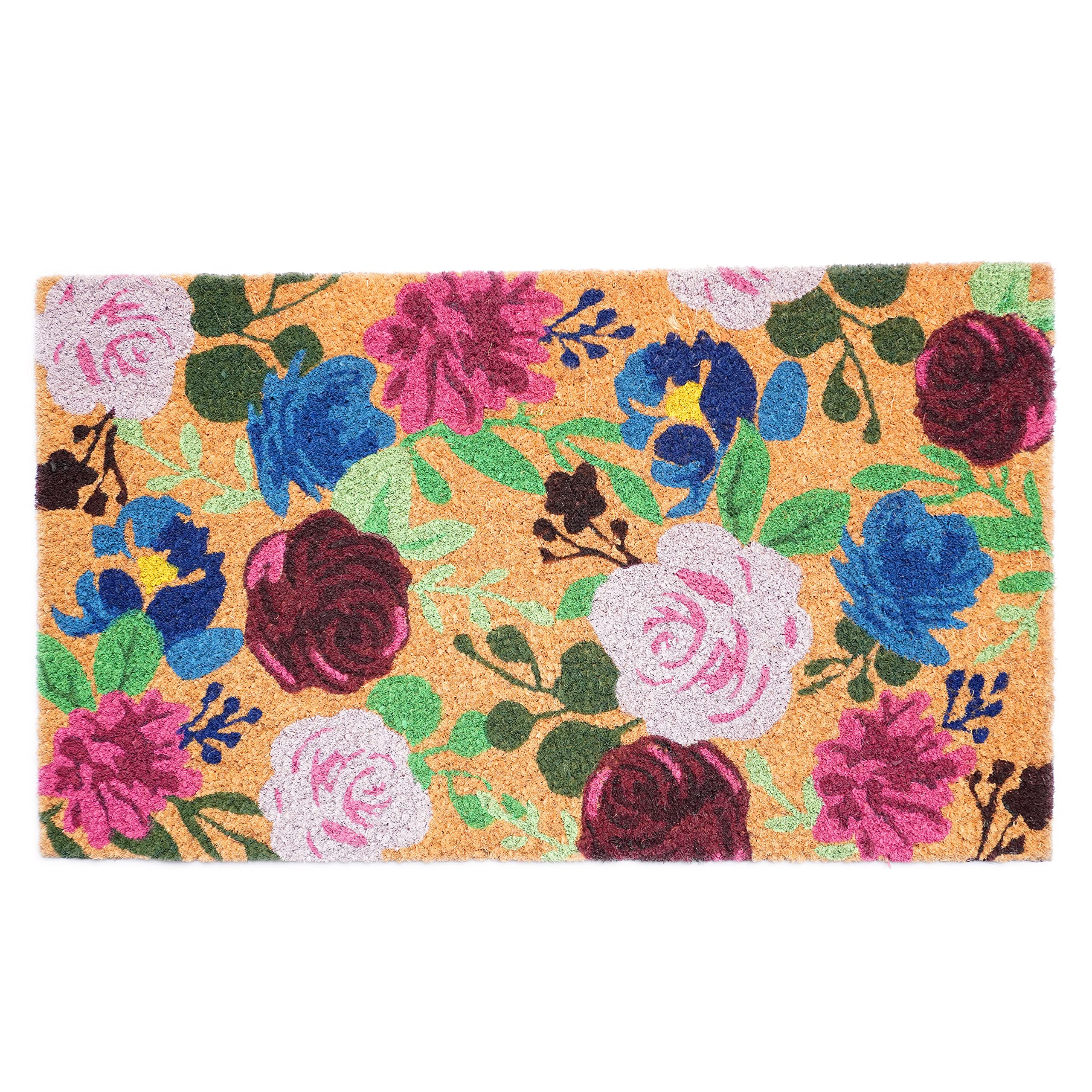 Calloway Mills 107341729 Boho Flowers Doormat (17 x 29)