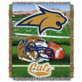 Northwest Tapestry Throw NCAA Team Montana State Blanket