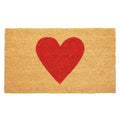 Calloway Mills Madison Heart Doormat (Red, 17 x 29)