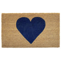 Calloway Mills Madison Heart Doormat (Dark Blue, 24 x 36)