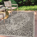 JONATHAN Y SMB102D-9 Rozetta Boho Medallion Textured Weave Indoor Outdoor -Area Rug Coastal Bohemian Rustic Glam Easy-Cleaning B