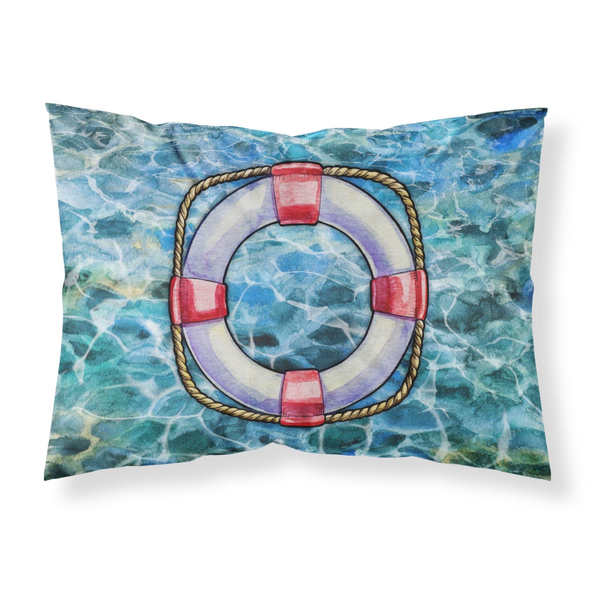 Carolines Treasures Life Saver Pillowcase, Standard, Multicolor