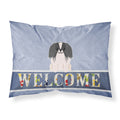 Carolines Treasures Pekingnese Penese Black White Welcome Pillowcase, Standard, Multicolor
