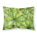 Shamrocks and Lady bugs Fabric Standard Pillowcase