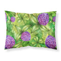 Shamrocks in Bloom Fabric Standard Pillowcase