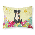 Easter Eggs Entlebucher Fabric Standard Pillowcase