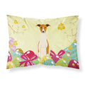 Easter Eggs Whippet Fabric Standard Pillowcase