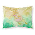 Carolines Treasures Rubber Duckie Watercolor Pillowcase, Standard, Multicolor