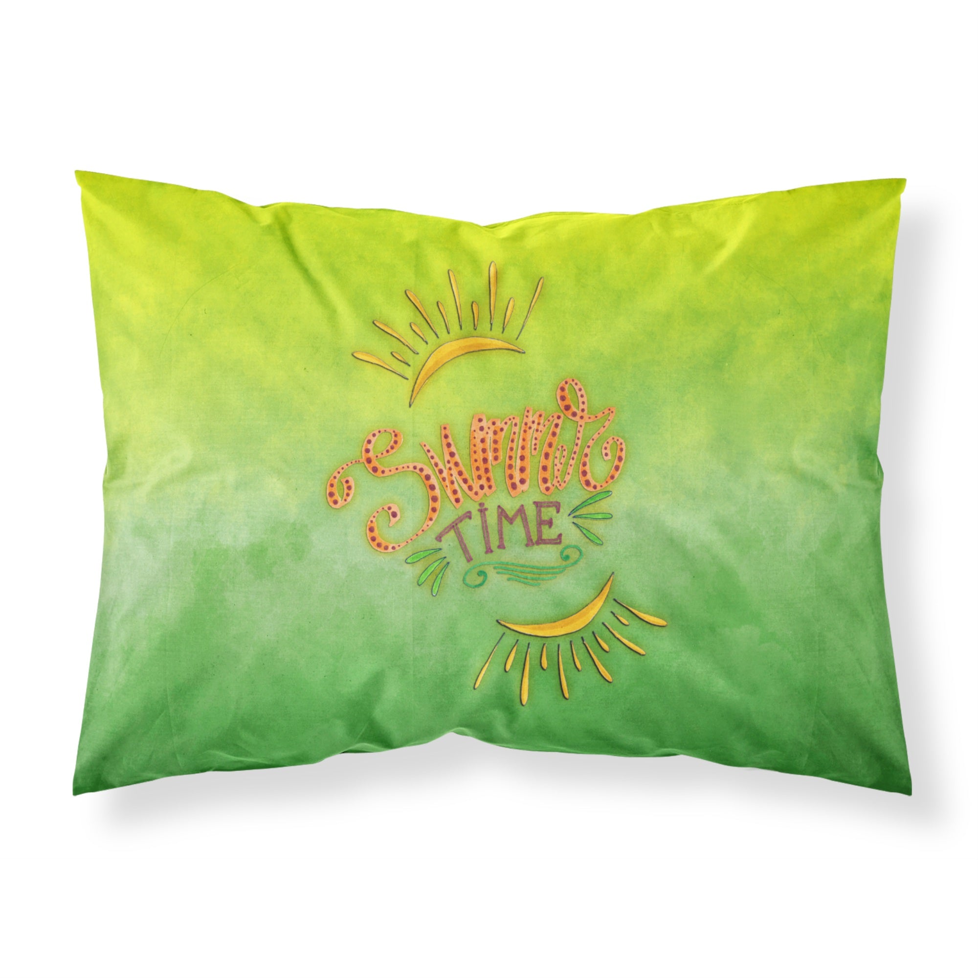 Summer Time Fabric Standard Pillowcase