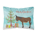 Carolines Treasures BB9220PW1216 Zamorano-Leones Donkey Christmas Outdoor Canvas Pillow