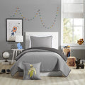 COTY GREY TW QUILT SET-2PC