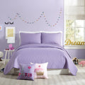 COTY PURPLE FQ QUILT SET-3PC