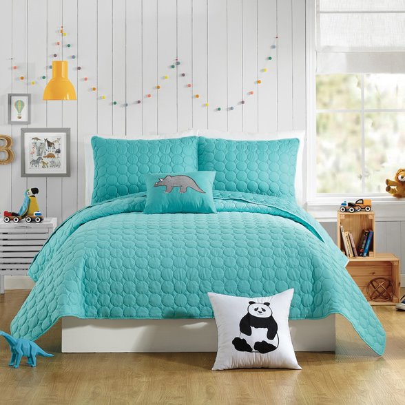 DENITA FQ QUILT SET-3PC